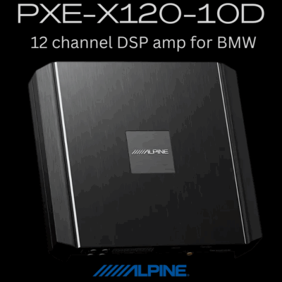 Alpine PXE-X120-10DP DSP amplifier